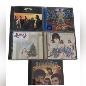 Lot of 5 Alabama Country Music CDs